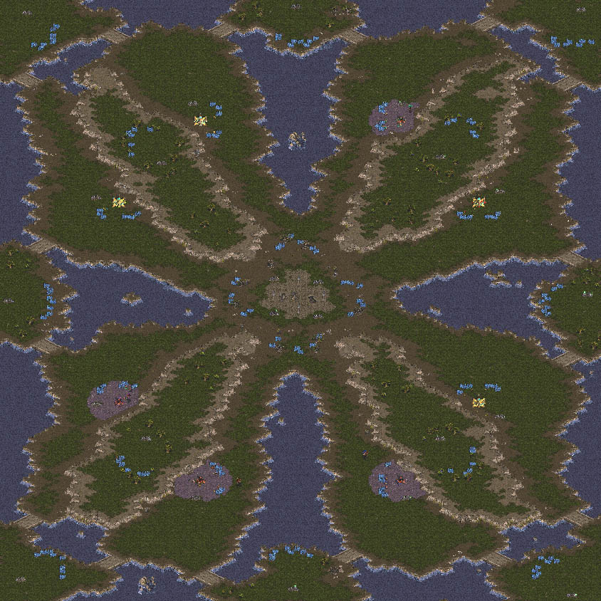 Mapa de starcraft mineral infinito